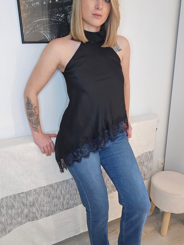 Daisy – Top Dentelle